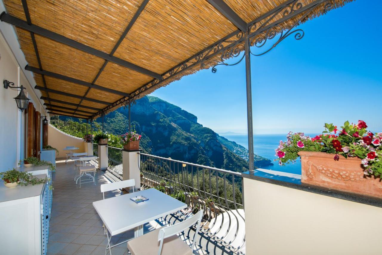 Villa Savina - Elegant Family Villa Overlooks Amalfi Coast - Positano Bagian luar foto